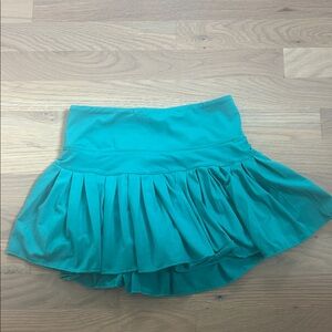 Chic Turquoise Mini Skirt